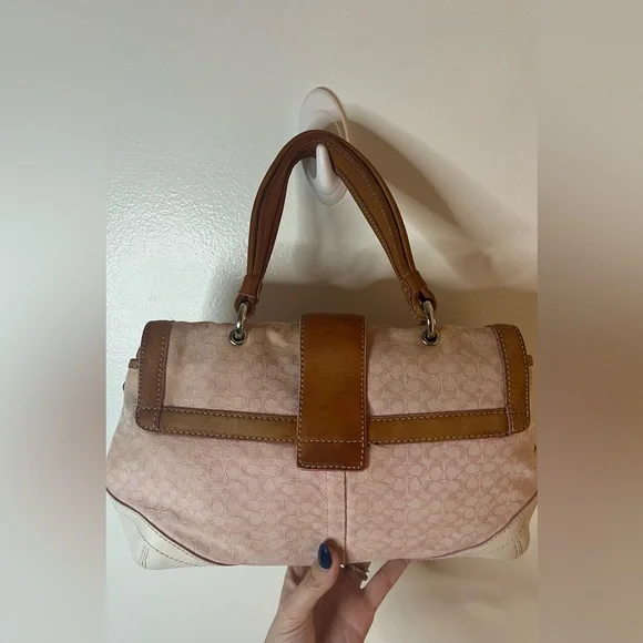 Coach Soho Signature Jacquard Shoulder Bag, Y2K